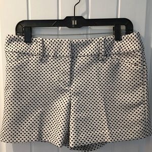 Ann Taylor Signature Shorts Polka Dots Size 6P